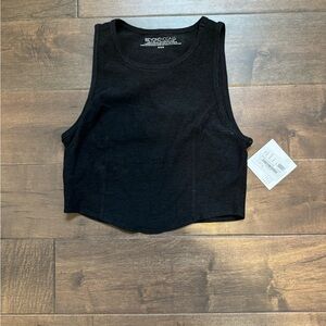 Beyond Yoga Black Crop Top